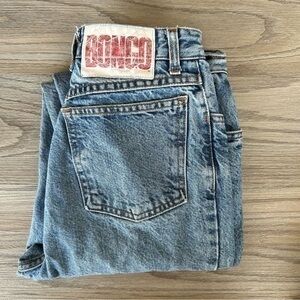 ✨Vintage VTG BONGO tapered leg blue acid wash jeans 👖 denim 11